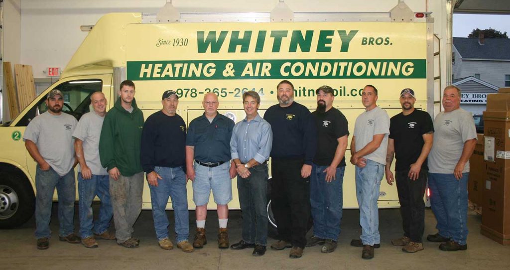 Whitney Bros technicians